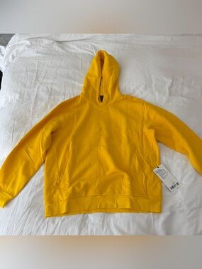 Lululemon Steady State Sweatshirt Size Large Yellow Brand New Retail $128